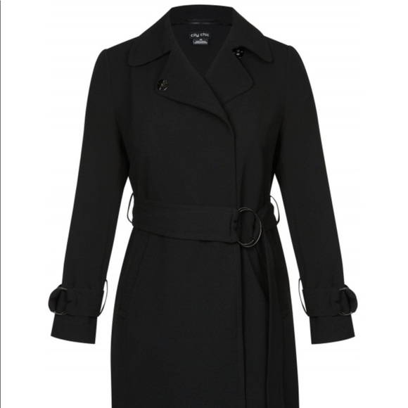 City Chic Trench Simply Wrap - Picture 4 of 7